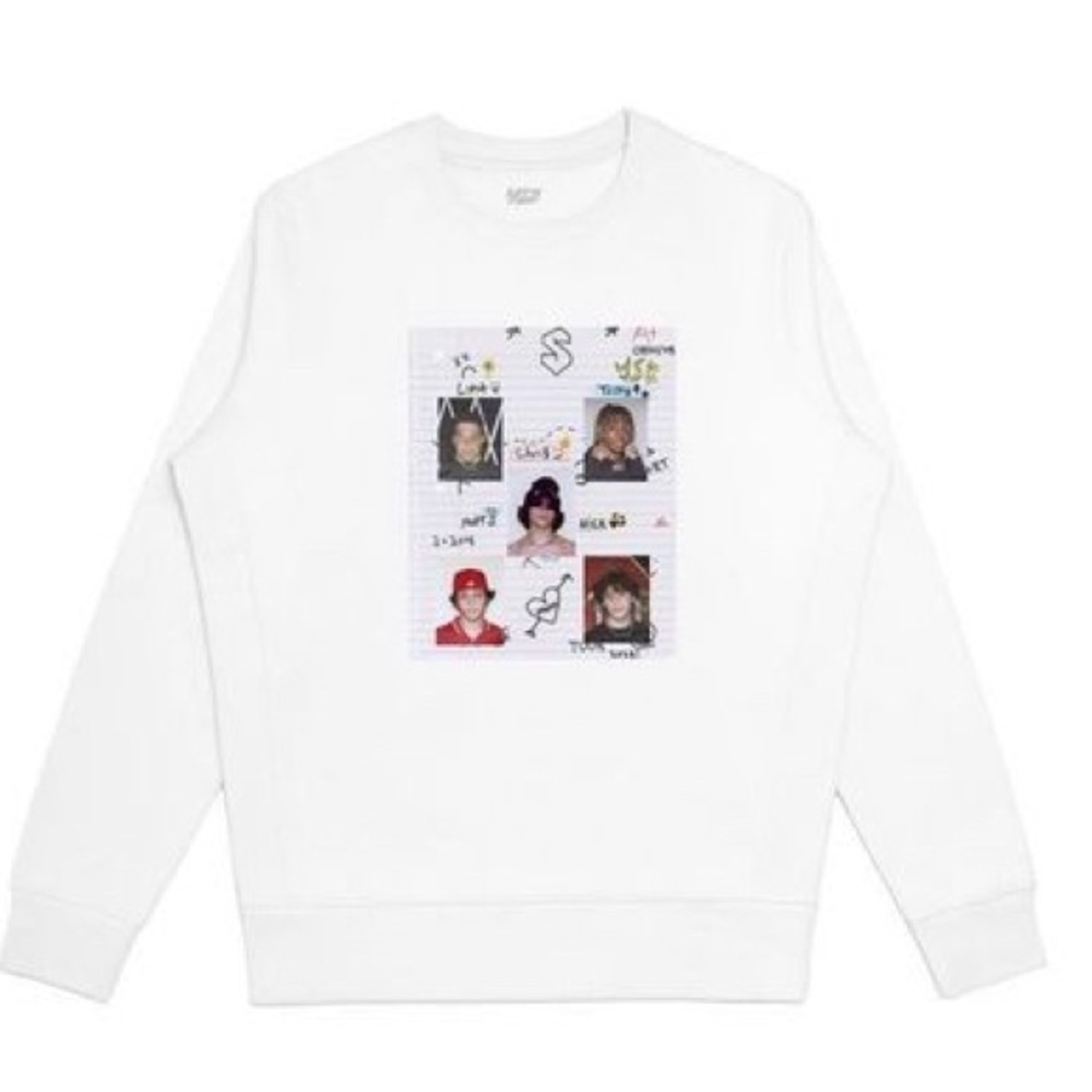 Lets trip sturniolo clothing scrapbook Tour crewneck